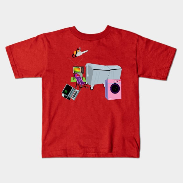 Waste Kids T-Shirt by momomoma